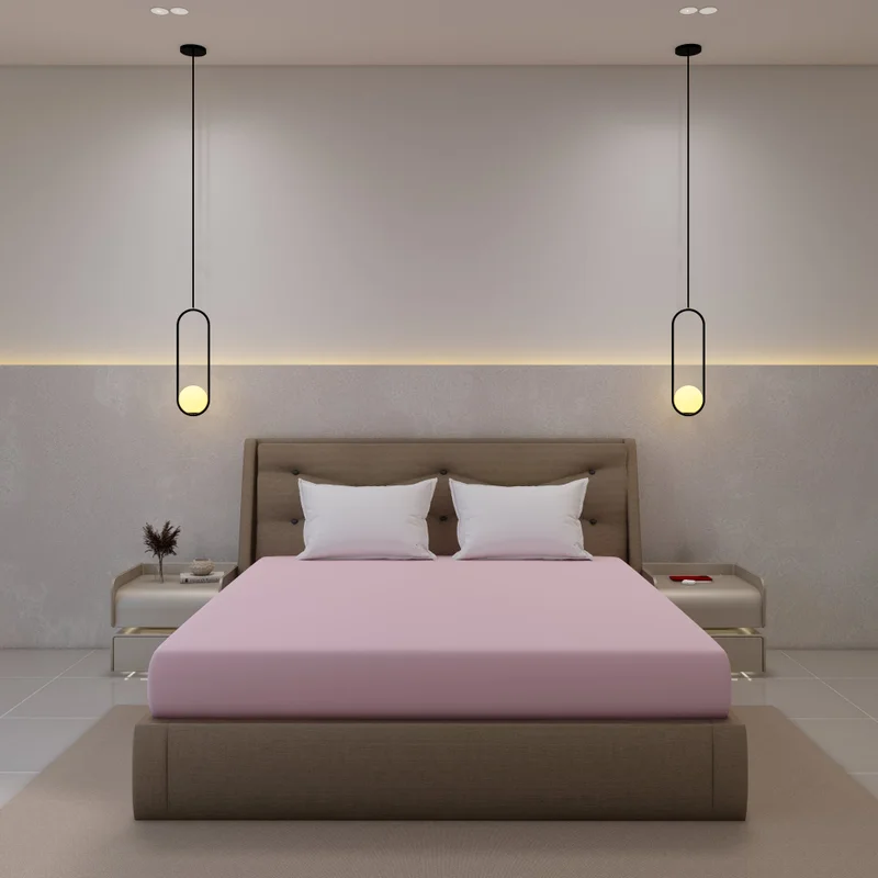 بونتو شرشف سادة ساتان إمبراطورية راحة إيطالية  غرزة